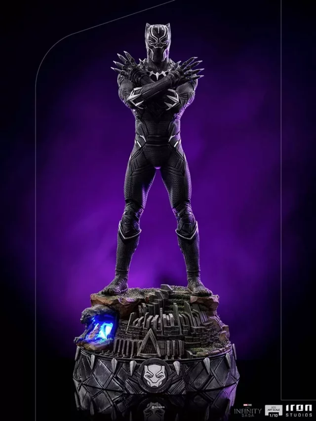 Figur Marvel - Black Panther Black Panther (Deluxe) The Infinity Saga Art Scale 1/10 (Iron Studios)