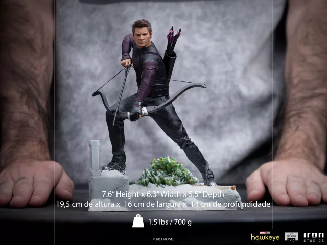 Statue Marvel: Hawkeye - Clint Barton BDS Art Scale 1/10 (Iron Studios)