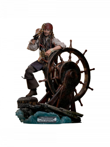 Statuette Pirates of the Caribbean - Jack Sparrow (Deluxe Version) (Hot Toys)
