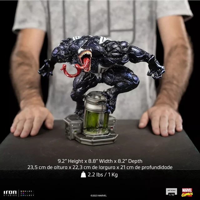 Statue Spider-Man - Venom Art Scale 1/10 Regular Version (Iron Studios)