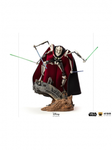 Statuette Star Wars - General Grievous Deluxe BDS Art Scale 1/10 (Iron Studios)