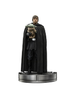 Statuette Star Wars: The Mandalorian - Luke Skywalker and Grogu Art Scale 1/10 (Eisengießereien)