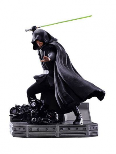 Statuette Star Wars: The Mandalorian - Luke Skywalker Combat Version BDS Art Scale 1/10 (Eisengießereien)