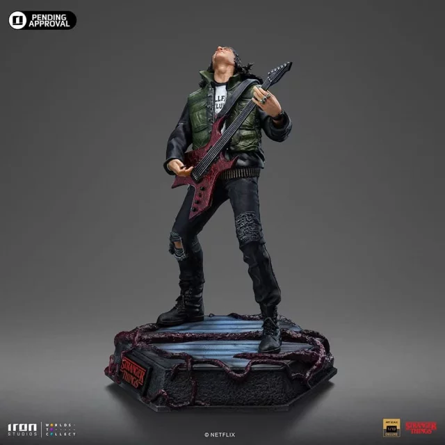 Statuette Stranger Things - Eddie Munson Deluxe (Iron Studios)