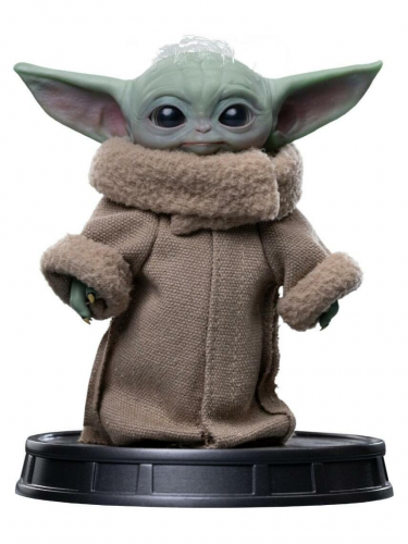 Statuette The Mandalorian - Grogu Always Curious (Iron Studios)