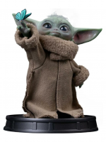 Statuette The Mandalorian - Grogu Butterfly Wonder (Iron Studios)