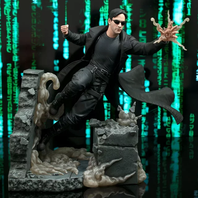 Statue The Matrix - Morpheus Gallery Deluxe (DiamondSelectToys)