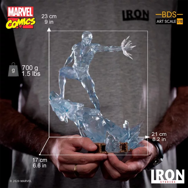 Figur X-Men - Iceman BDS Art Scale 1/10 (Iron Studios)