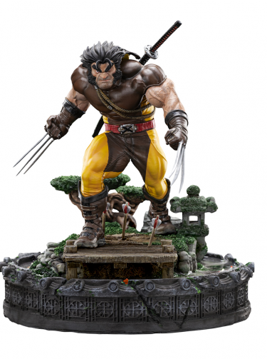 Statuette X-Men - Wolverine Unleashed Deluxe Art Scale 1/10 (Iron Studios)