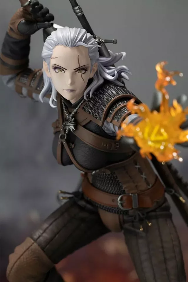 Statue Hexer - Bishoujo Geralt (23 cm, Kotobukiya)