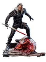 Statuette Witcher - Geralt of Rivia BDS Art Scale Statue 1/10 20 cm (Netflix, Eisenstudios)