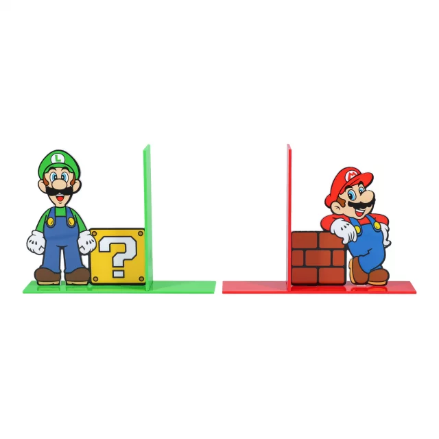 Buchstütze Super Mario - Mario und Luigi