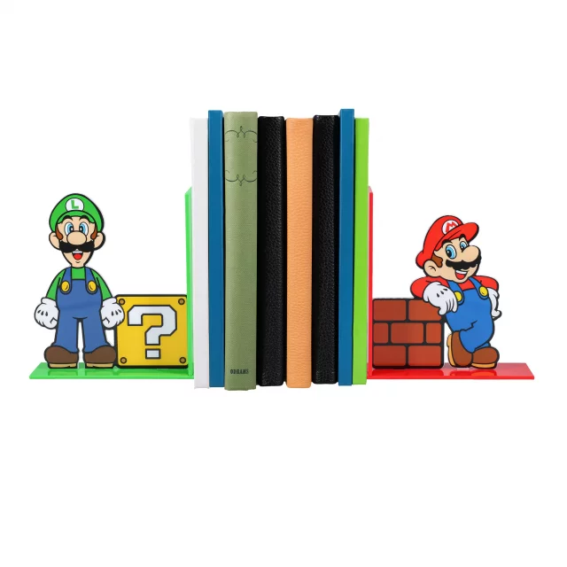 Buchstütze Super Mario - Mario und Luigi