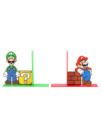 Buchstütze Super Mario - Mario and Luigi
