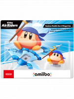 Figur Amiibo Kirby Air Riders - Bandana Waddle Dee & Winged Star