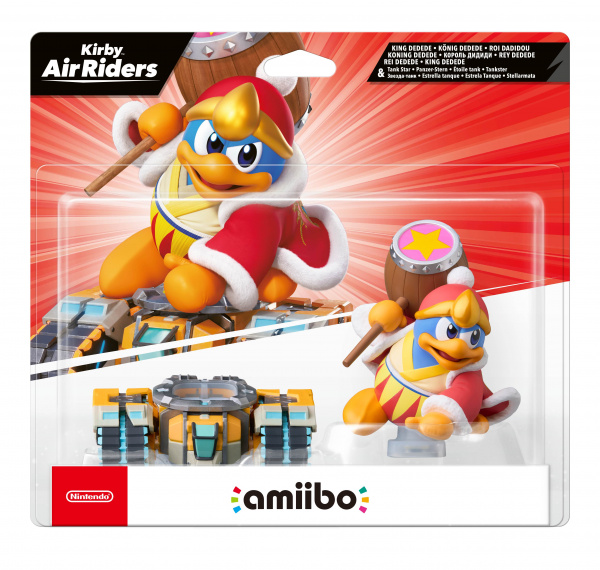Figur Amiibo Kirby Air Riders - King Dedede & Tank Star