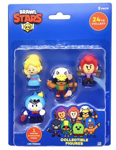 Brawl Stars Figur - 5er Pack (zufällige Auswahl)