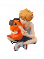 Figur Chainsaw Man - Denji & Pochita Break Time (Banpresto)