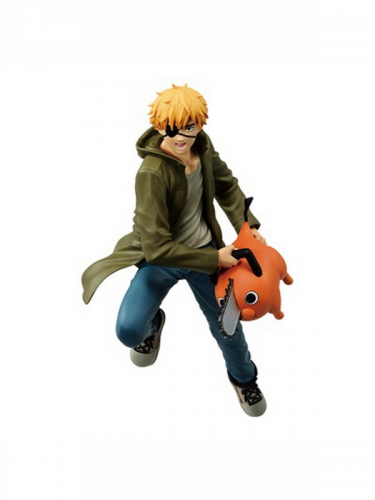 Figur Chainsaw Man - Denji & Pochita Vibration Star (Banpresto)