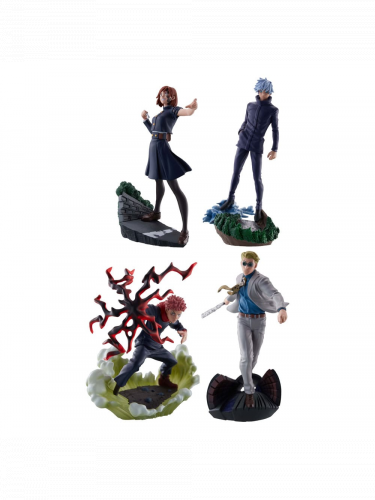 Figur Jujutsu Kaisen - Nobara, Gojo, Yuuji, Nanam (set 4 Figuren) (MegaHouse)