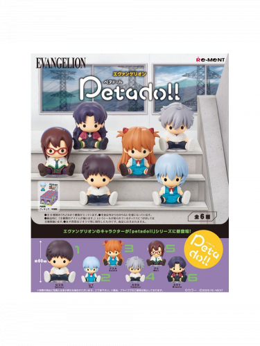 Figur Neon Genesis Evangelion - Petadoll Mini Figures (zufällige Auswahl)