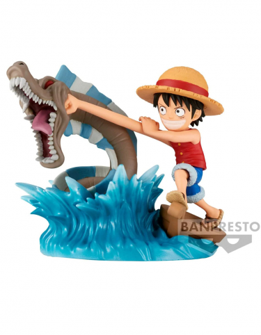 Figur One Piece - Monkey D Luffy vs Local Sea (Log Stories) (BanPresto)