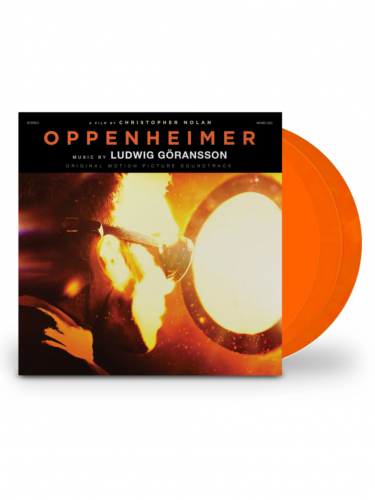 Offizieller Soundtrack Oppenheimer auf 3x LP (Orange Vinyl)