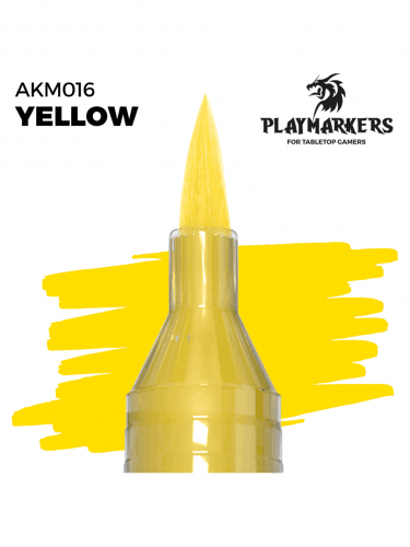 Marker AK PlayMarkers (Yellow) - gelbe Farbe