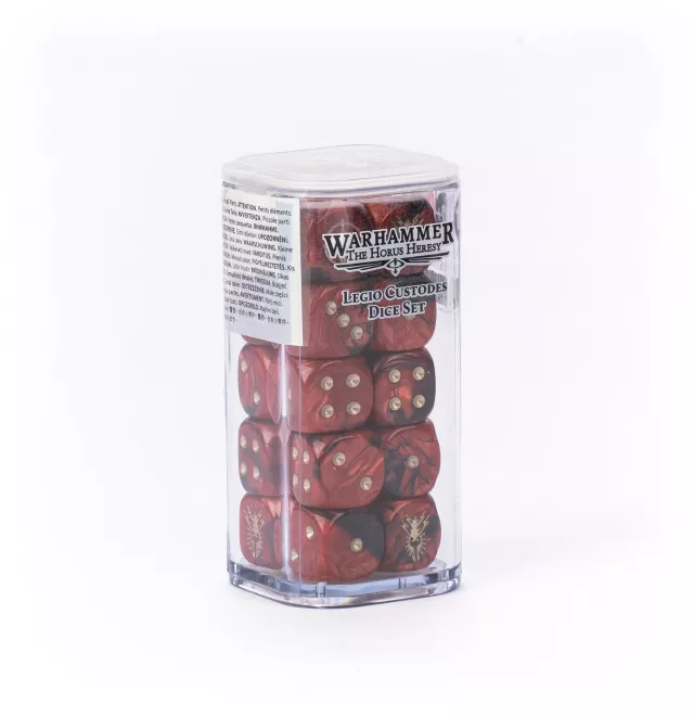 Würfel Warhammer: The Horus Heresy - Legio Custodes Dice Set (20 Stk) - Brettspiel