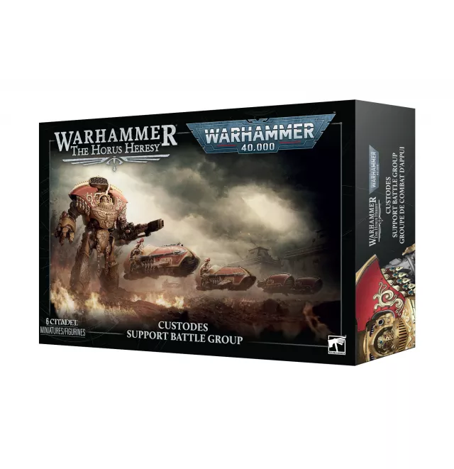 Warhammer: Horus Heresy - Custodes - Support Battle Group (6 Figuren) - Brettspiel