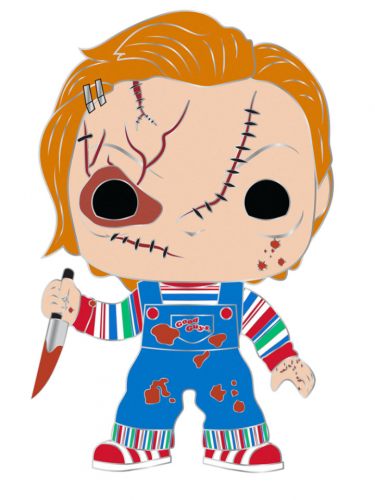 Anstecker Chucky - Chucky (Funko POP! Pin Horror) (beschädigte Verpackung)