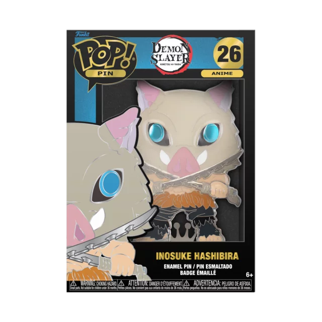 Abzeichen Demon Slayer - Inosuke Hashibira (Funko POP! Pin Anime 26)