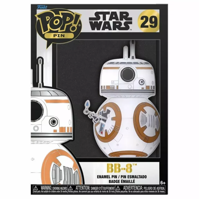 Abzeichen Star Wars - BB-8 (Funko POP! Pin Star Wars 29)