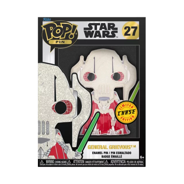 Abzeichen Star Wars - General Grievous Chase (Funko POP! Pin Star Wars 27)