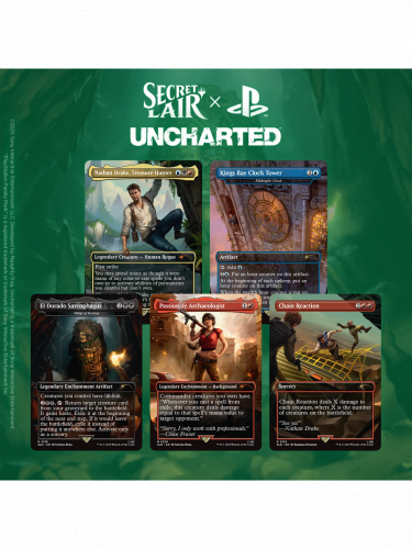 Kartenspiel Magic: The Gathering Secret Lair x Uncharted (ENGLISCHE VERSION)