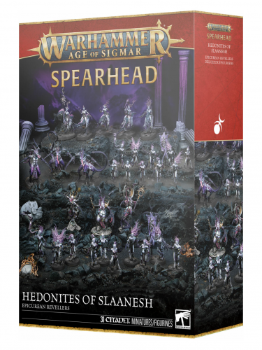 W-AOS: Hedonites of Slaanesh - Epicurean Revellers (31 Figuren)