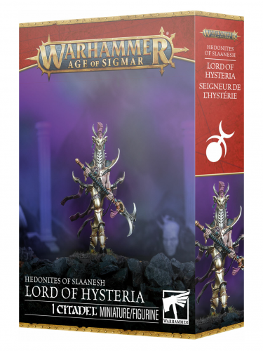 W-AOS: Hedonites of Slaanesh - Lord of Hysteria (1 Figur)