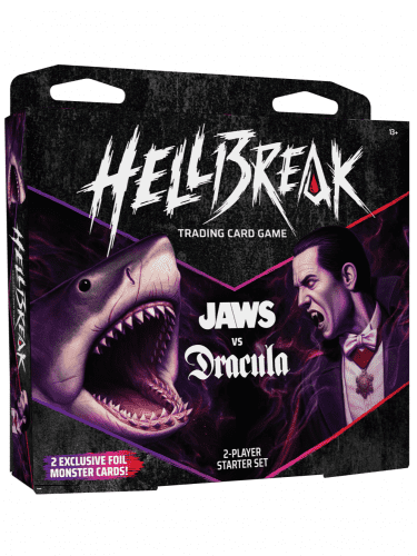 Kartenspiel Hellbreak TCG: Dawn of Terror - 2 Player Starter - Jaws vs Dracula (ENGLISCHE VERSION)