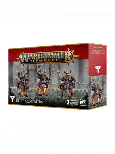 W-AOS: Helsmiths of Hashut - Bull Centaurs (3 Figuren)