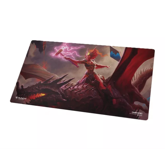 Spielmatte Gamegenic - Magic: The Gathering - Doublesided Playmat: Reality Fracture - Kiora of Salt and Sand & Fire and Ashes - MTG: Reality Fracture