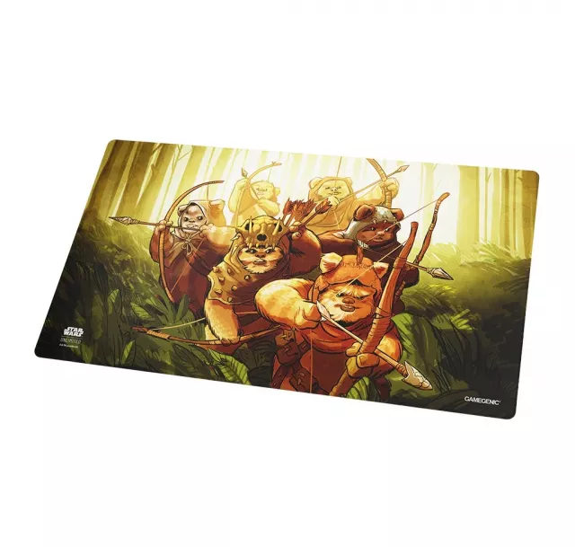 Spielmatte Gamegenic - Star Wars: Unlimited - Doublesided Playmat: Wicket & Ewok Archers - Zubehör