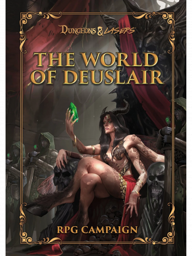 Buch Dungeons & Lasers: The World of Deuslair: RPG Campaign ENG