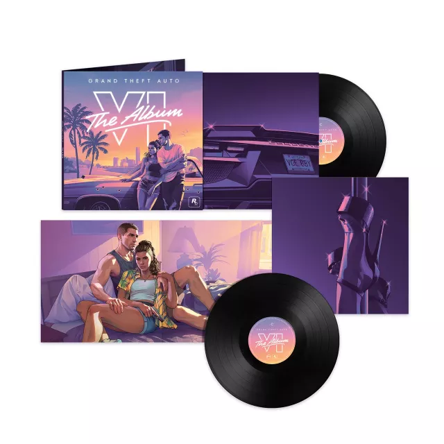 Offizieller Soundtrack Grand Theft Auto VI: The Album auf 2x LP - Schallplatte