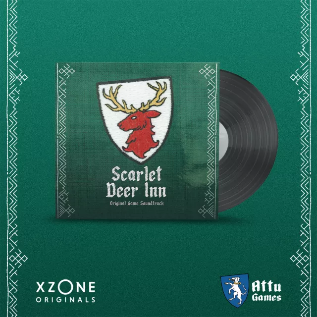 Offizieller Soundtrack Scarlet Deer Inn LP - Xzone Originals