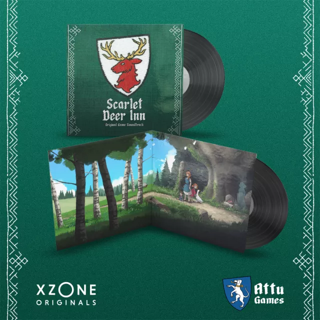 Offizieller Soundtrack Scarlet Deer Inn LP - Xzone Originals