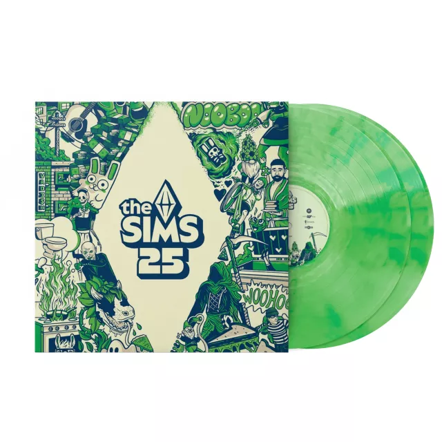 Offizieller Soundtrack The Sims 25th auf 2x LP - Schallplatte