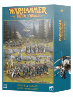 Warhammer The Old World - High Elf Realms - Battle March Army (23 Figuren)