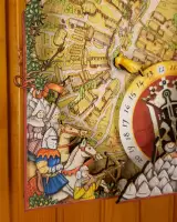 Uhr Kingdom Come: Deliverance II - Karte Suchdol - Aus Holz