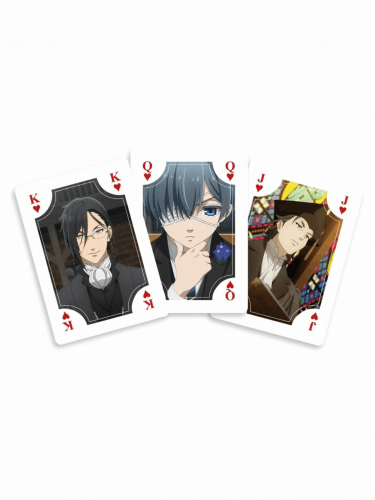 Spielkarten Black Butler - Public School Arc