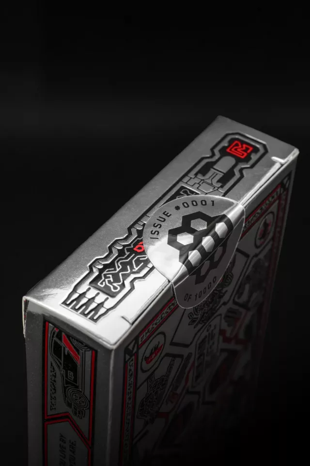 Spielkarten Cyberpunk 2077 - Silverhand Edition